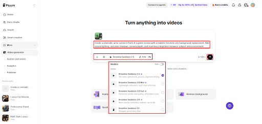 AI video generator
